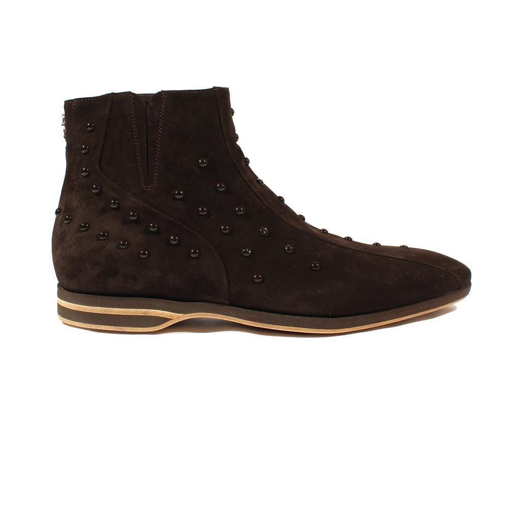 Cesare Paciotti Luxury Italian Men's Designer Shoes Vit Cam Fondente Suede Boots (CPM2410)