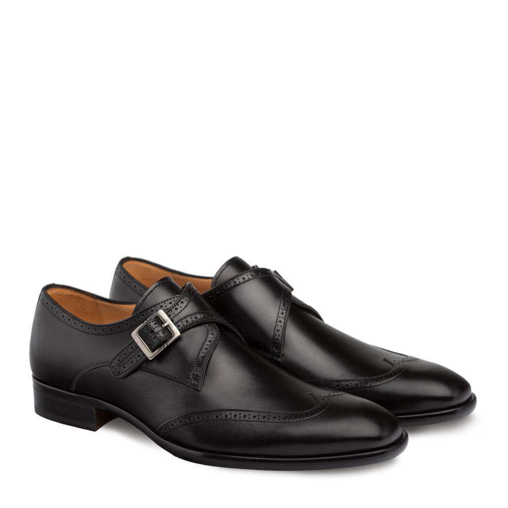 Mezlan Forest Men's Designer Shoes Black Loafers 9268 (MZ3004)