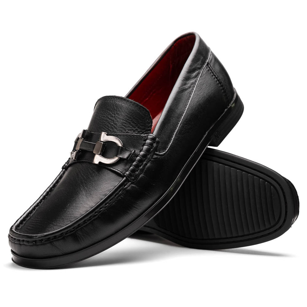 Marco Di Milano Atrani Men's Shoes Calf-Skin Leather Moccasin Loafers (MDM1185)