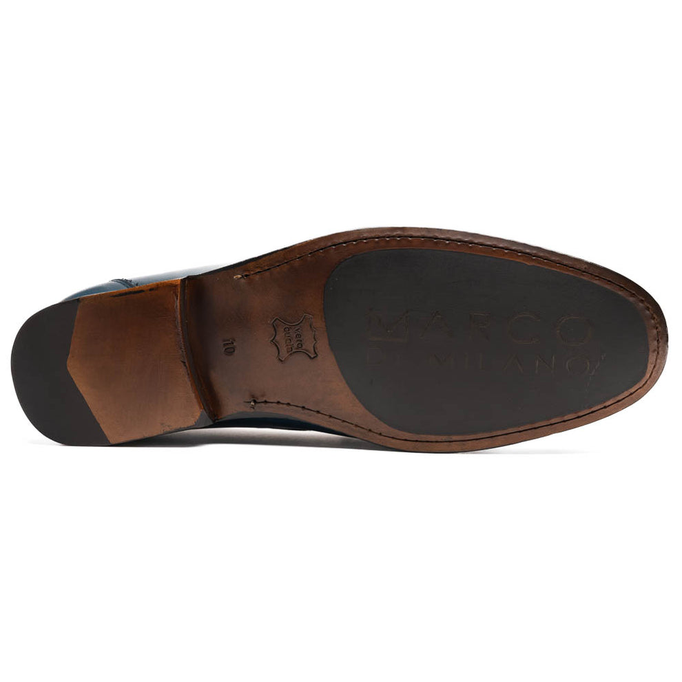 Marco Di Milano Cassarano Men's Shoes Calf-Skin Leather Moccasin Loafers (MDM1184)