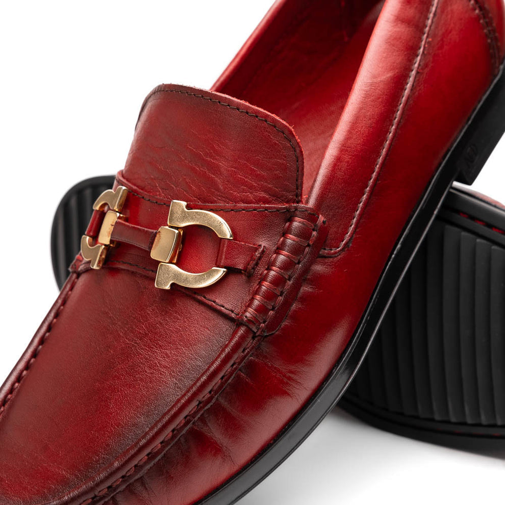 Marco Di Milano Atrani Men's Shoes Calf-Skin Leather Moccasin Loafers (MDM1185)