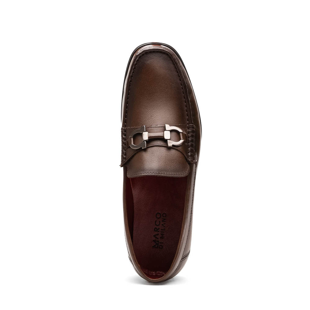 Marco Di Milano Atrani Men's Shoes Calf-Skin Leather Moccasin Loafers (MDM1185)