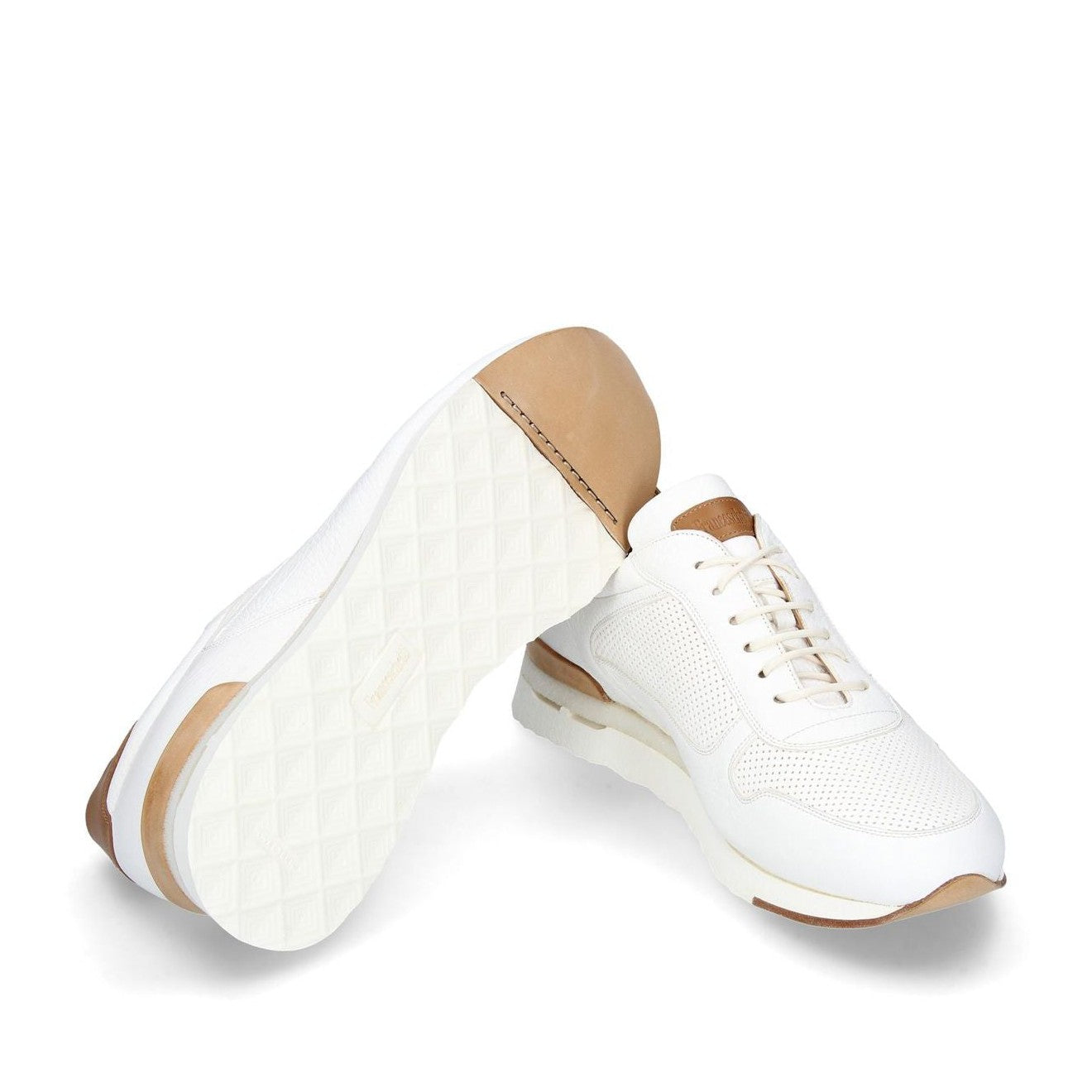 Franceschetti Nara Men's Shoes Deer-Skin Leather Casual Sneakers (FCCT1042)