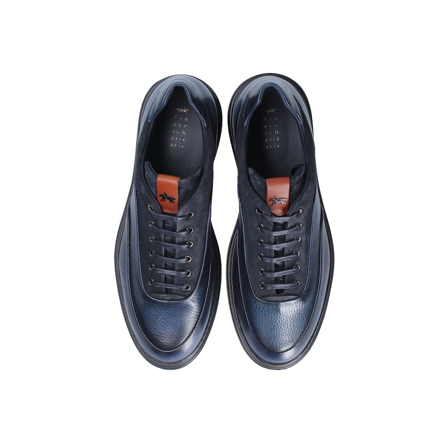 Franceschetti Monza Men's Shoes Suede / Calf-Skin Leather Casual Sneakers (FCCT1092)