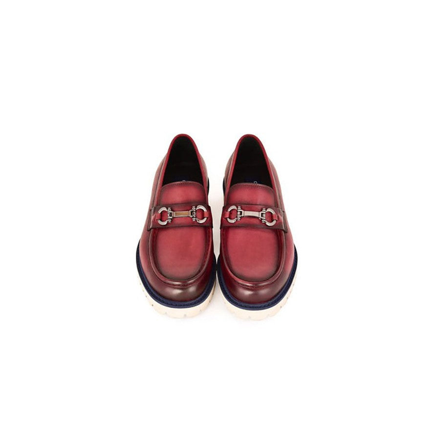 Corrente 7887 Men's Shoes Calf-Skin Leather Horsebit Loafers (CRT1516)