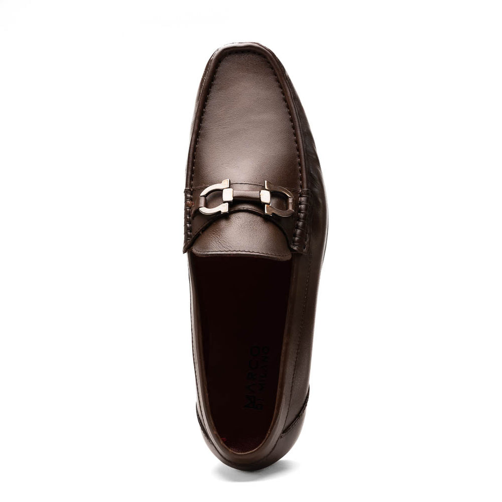 Marco Di Milano Cassarano Men's Shoes Calf-Skin Leather Moccasin Loafers (MDM1184)
