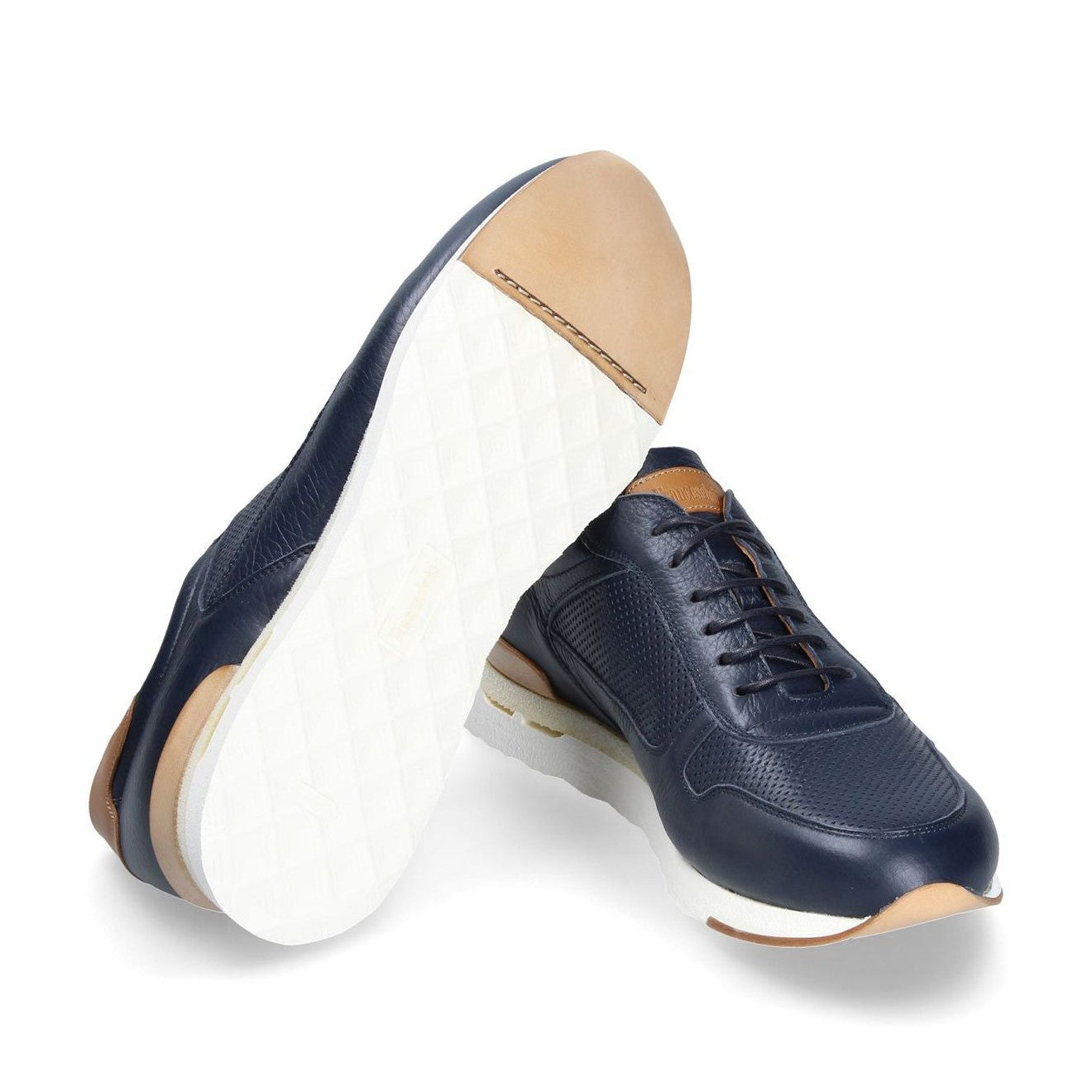 Franceschetti Nara Men's Shoes Deer-Skin Leather Casual Sneakers (FCCT1042)