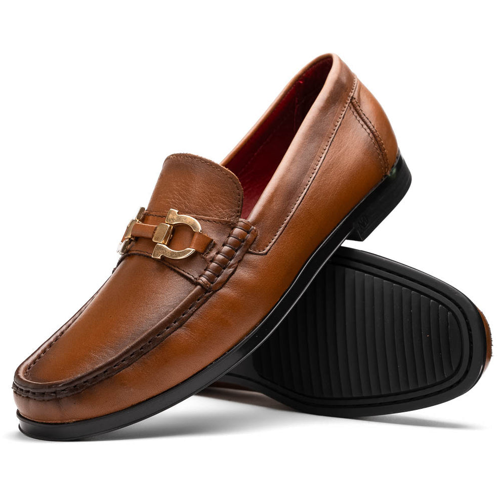 Marco Di Milano Atrani Men's Shoes Calf-Skin Leather Moccasin Loafers (MDM1185)