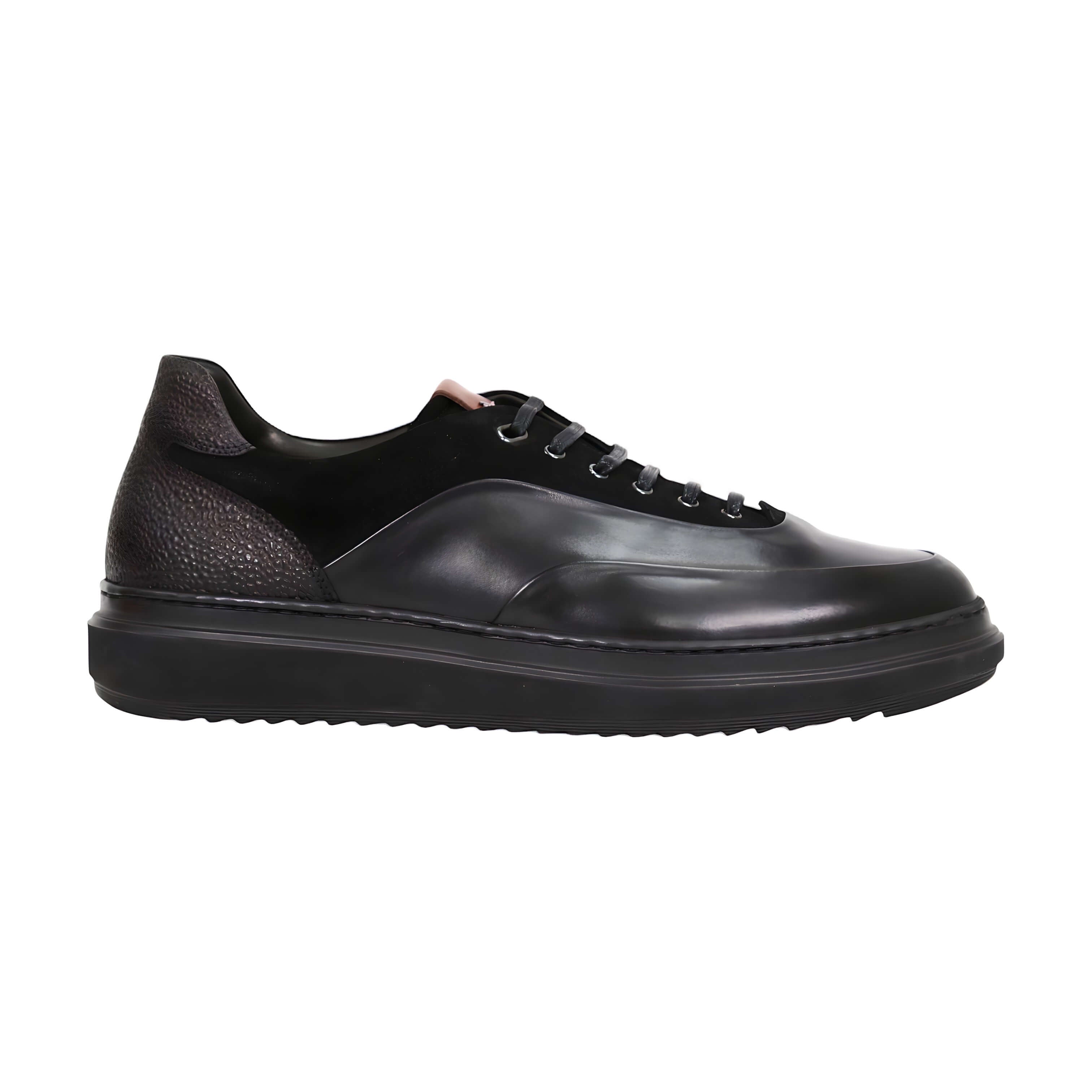 Franceschetti Monza Men's Shoes Suede / Calf-Skin Leather Casual Sneakers (FCCT1092)