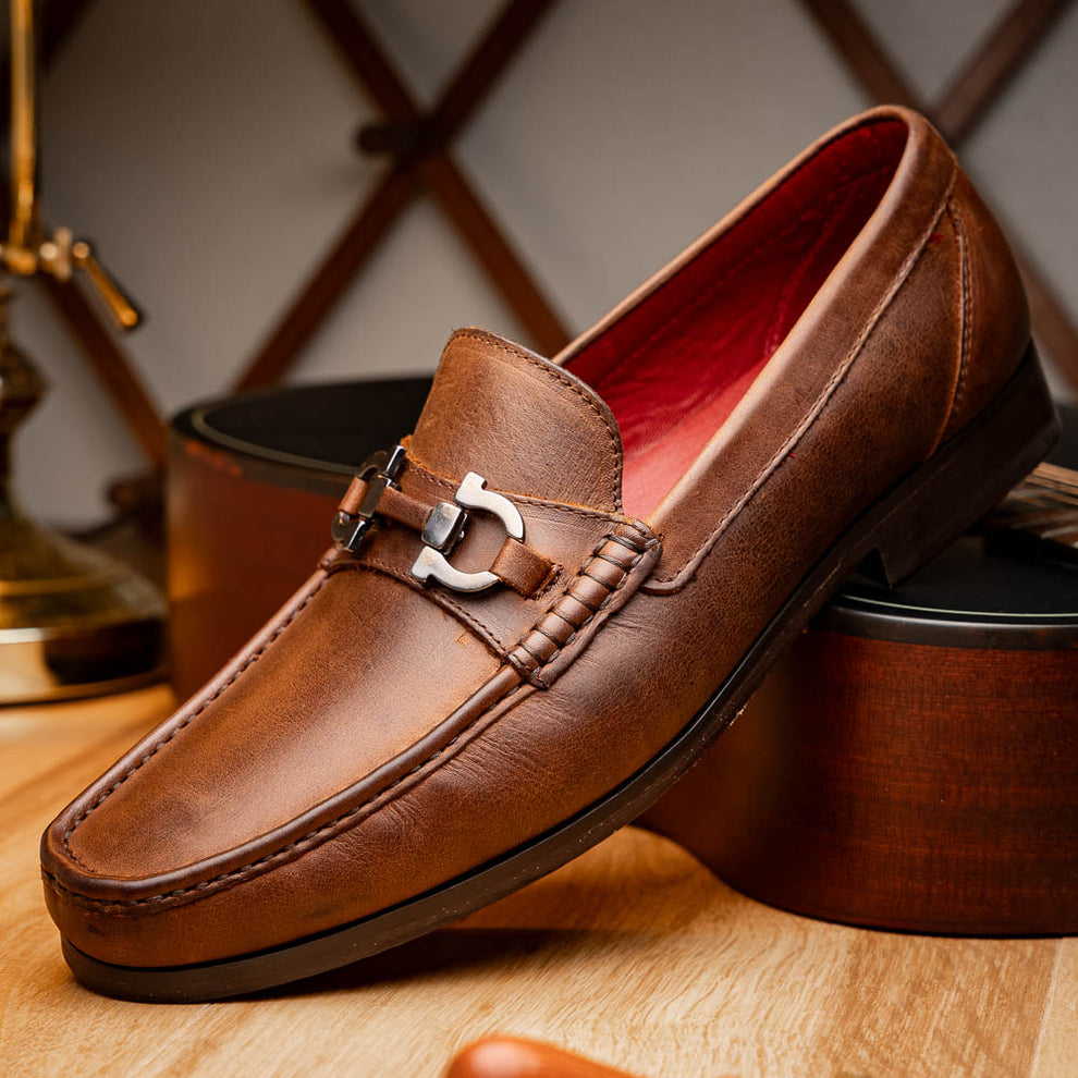 Marco Di Milano Cassarano Men's Shoes Calf-Skin Leather Moccasin Loafers (MDM1184)