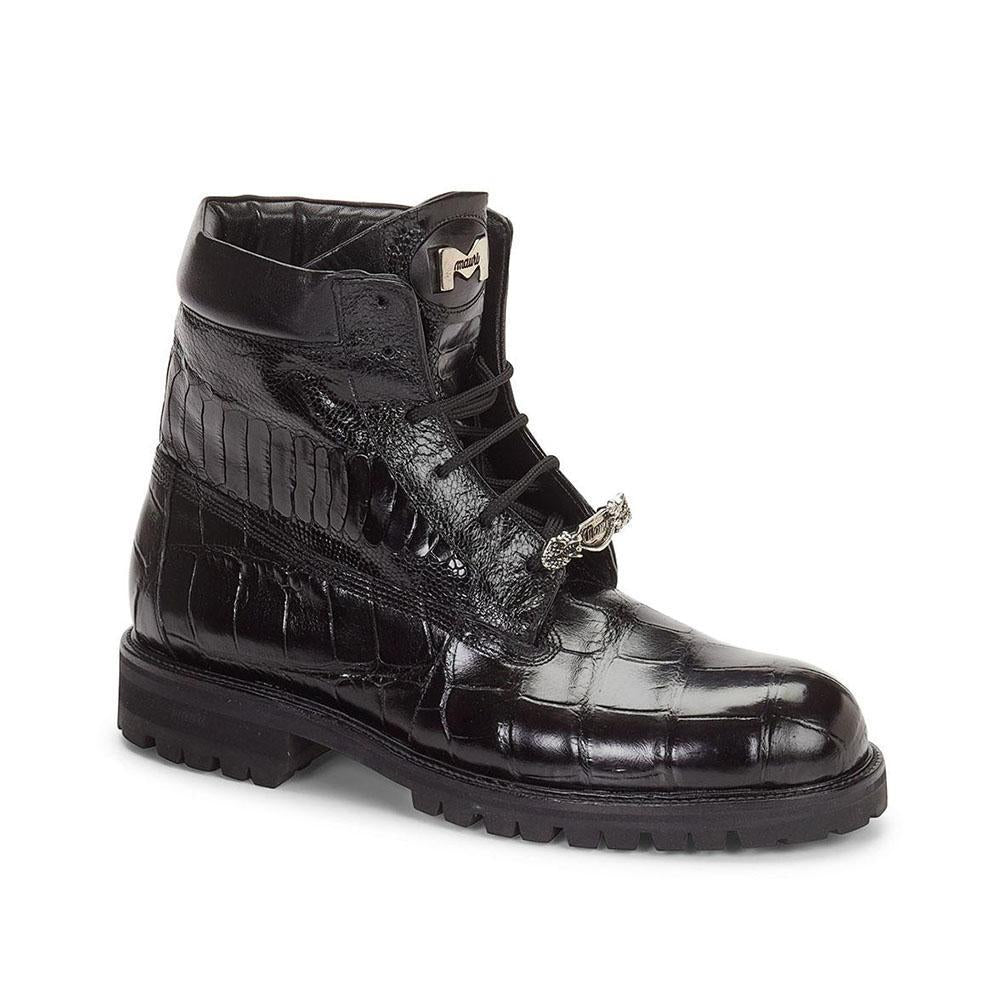 Mauri Men's Commando Black Boots 4637 (MA4305)