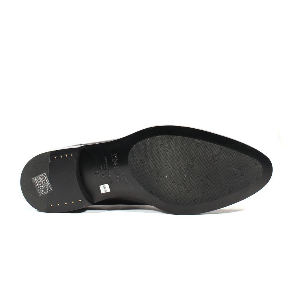 Cesare Paciotti Luxury Italian Men's Designer Shoes Dark Calf Black Dan Q Leather Oxfords (CPM2572)