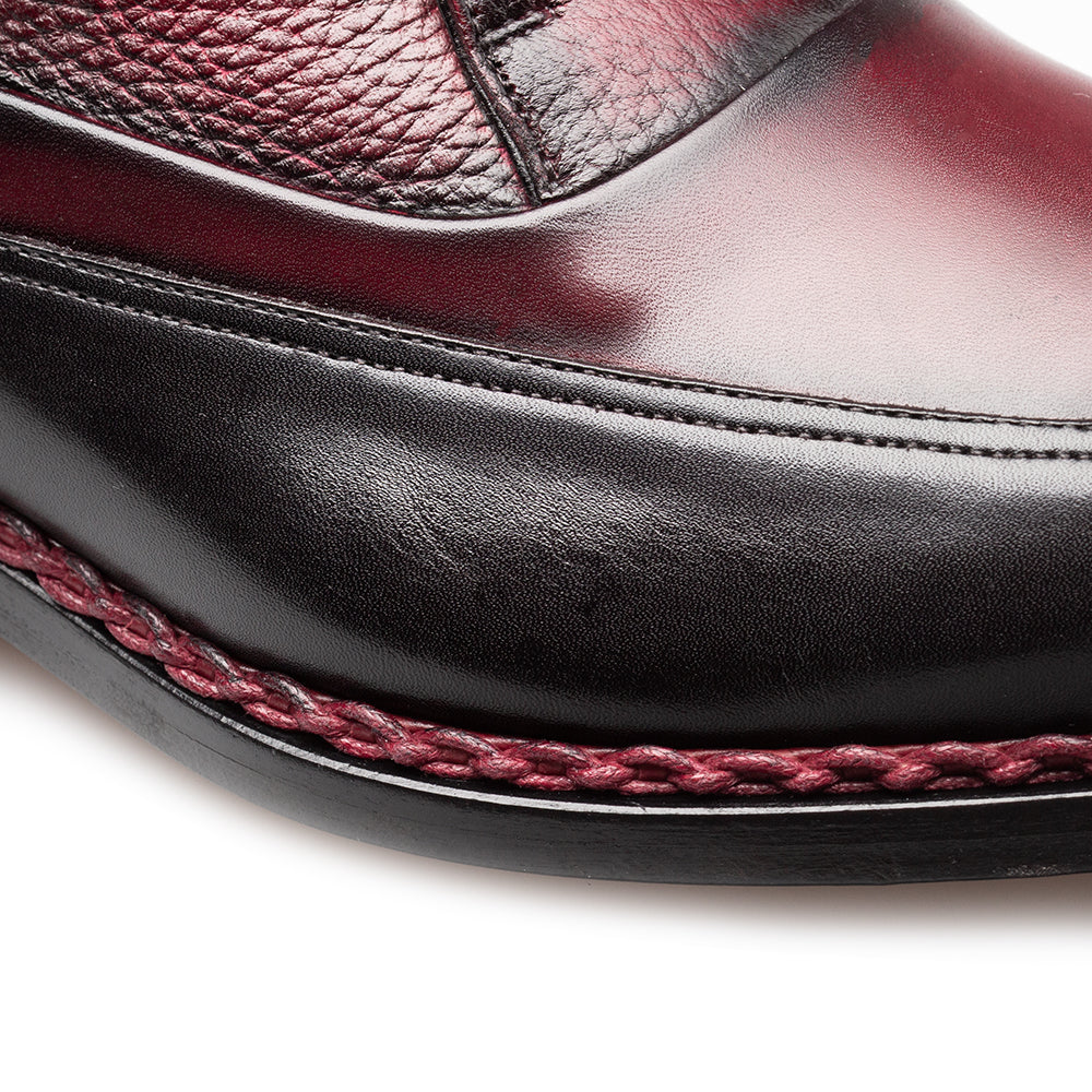 Mezlan Artesano 21261 Men's Shoes Calf-Skin Leather Single Monk-Straps Loafers (MZ3766)