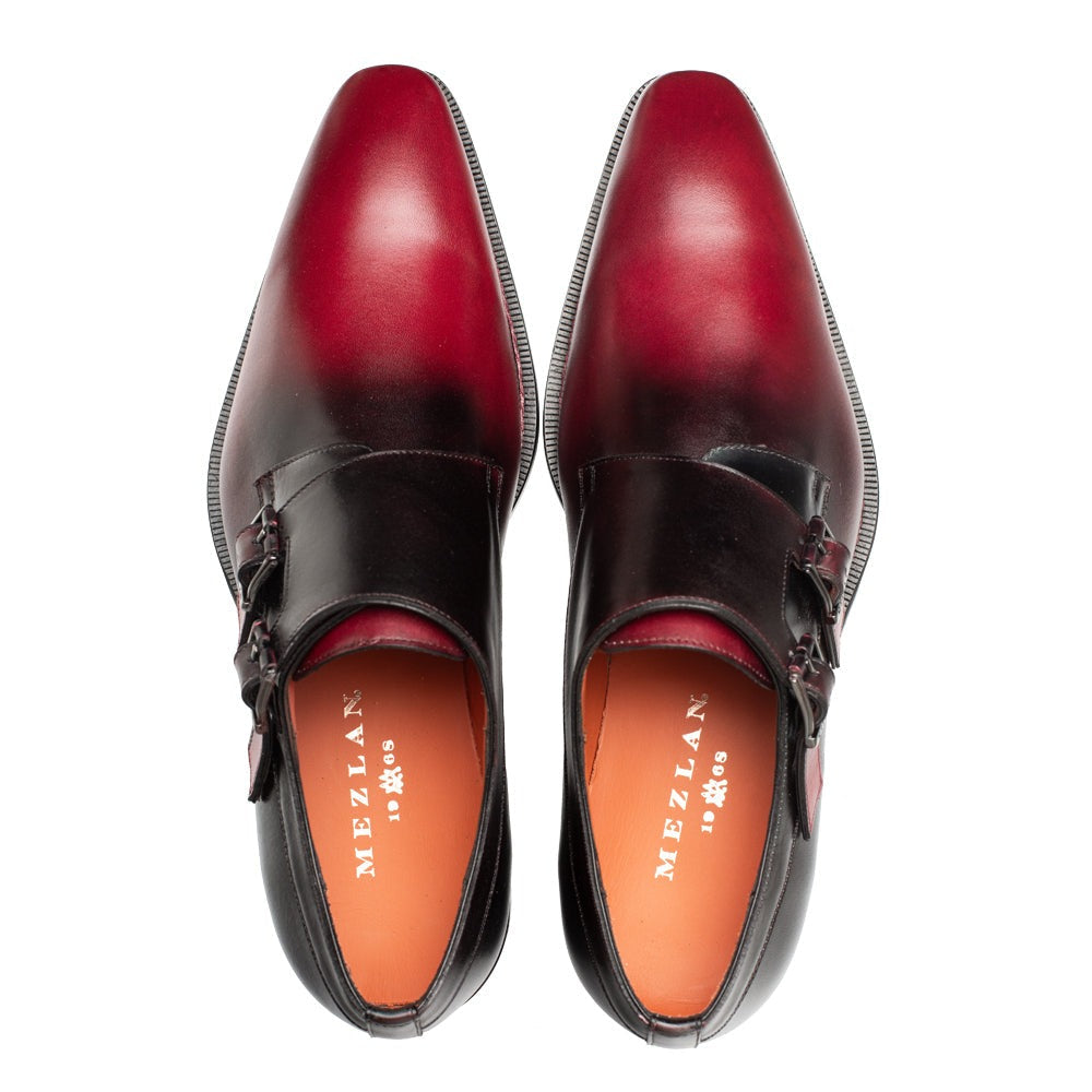 Mezlan Pintor 21244 Men's Shoes Calf-Skin Leather Double Monk-Straps Loafers (MZ3759)
