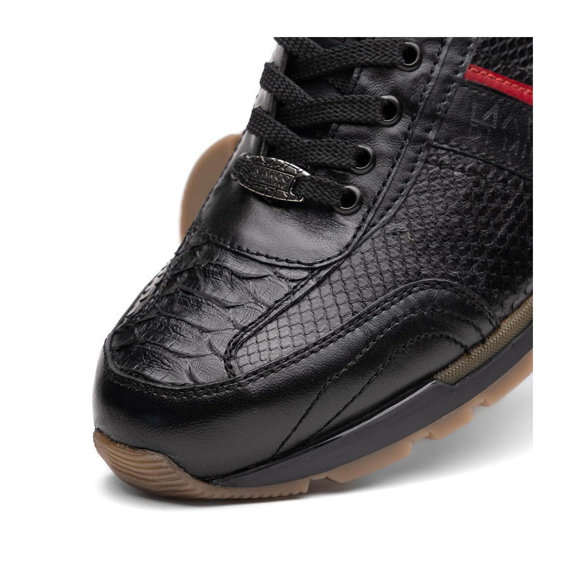 Marco Di Milano Brescia Men's Shoes Genuine Snake Skin / Calf-Skin Leather Sneakers (MDM1124)