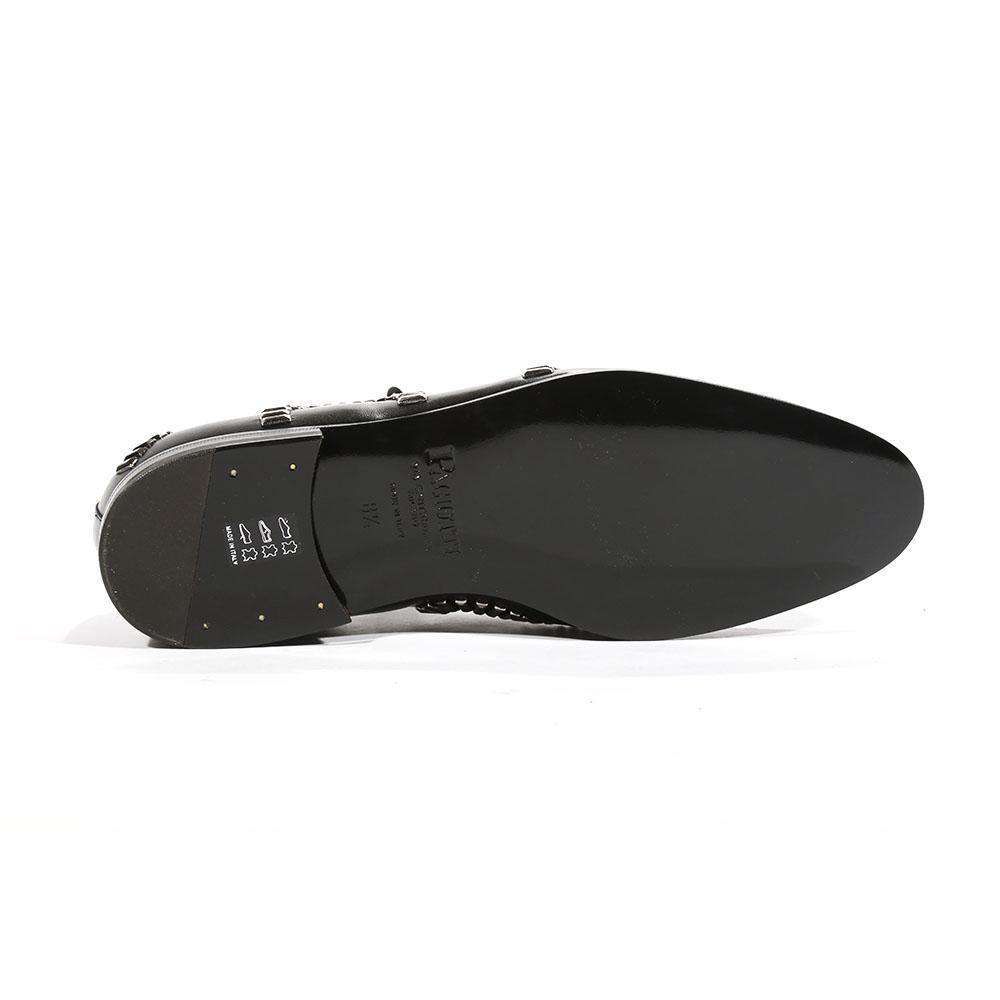 Cesare Paciotti Luxury Italian Men's Oxfords Nappa Soft Black Designer Shoes (CPM5464)