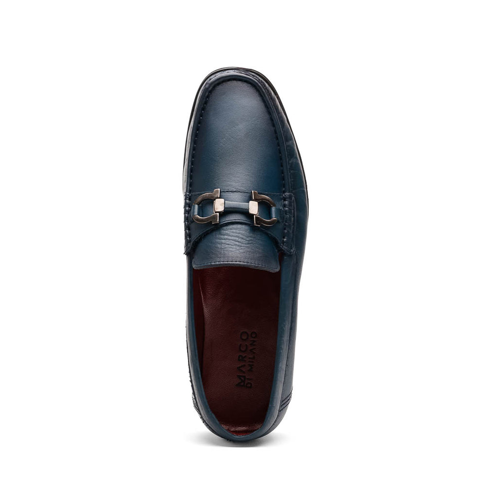 Marco Di Milano Atrani Men's Shoes Calf-Skin Leather Moccasin Loafers (MDM1185)