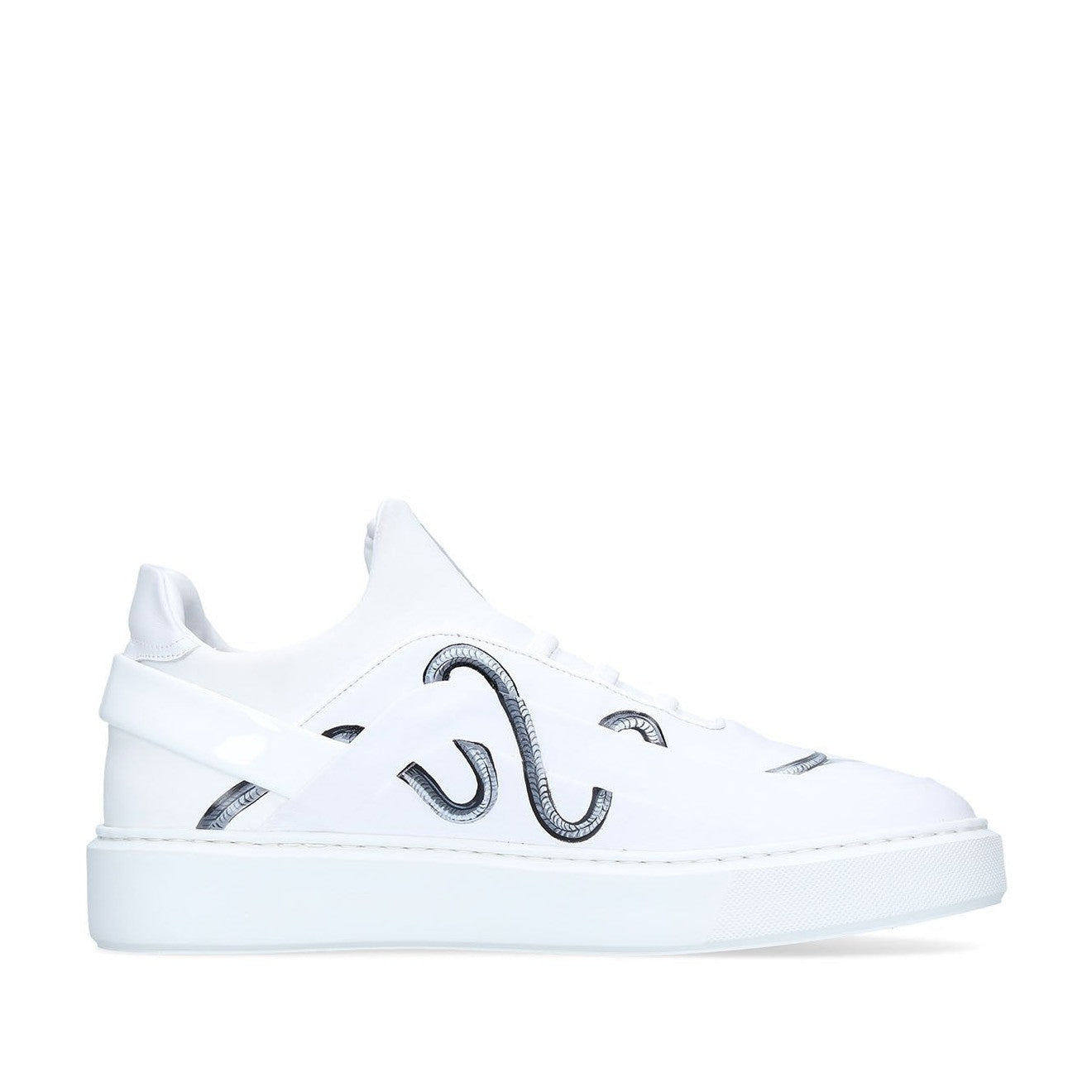 Franceschetti FRTT Octopus Men's Shoes Calf-Skin Leather Slip-On Sneakers (FCCT1064)
