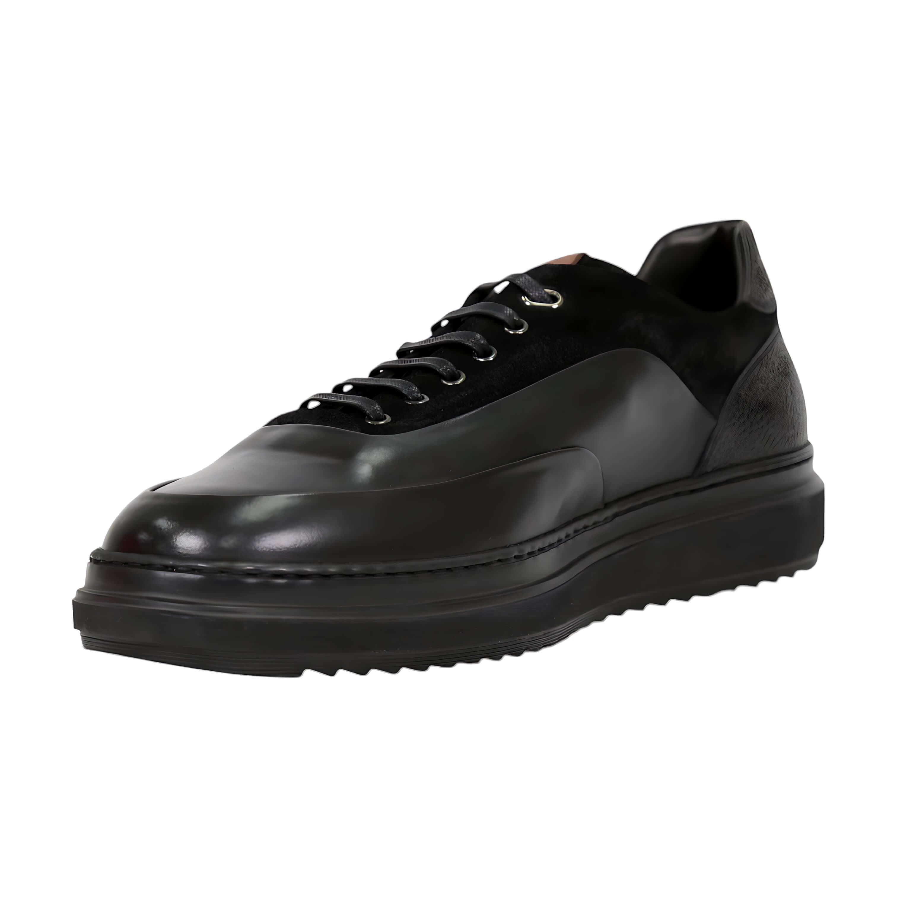 Franceschetti Monza Men's Shoes Suede / Calf-Skin Leather Casual Sneakers (FCCT1092)