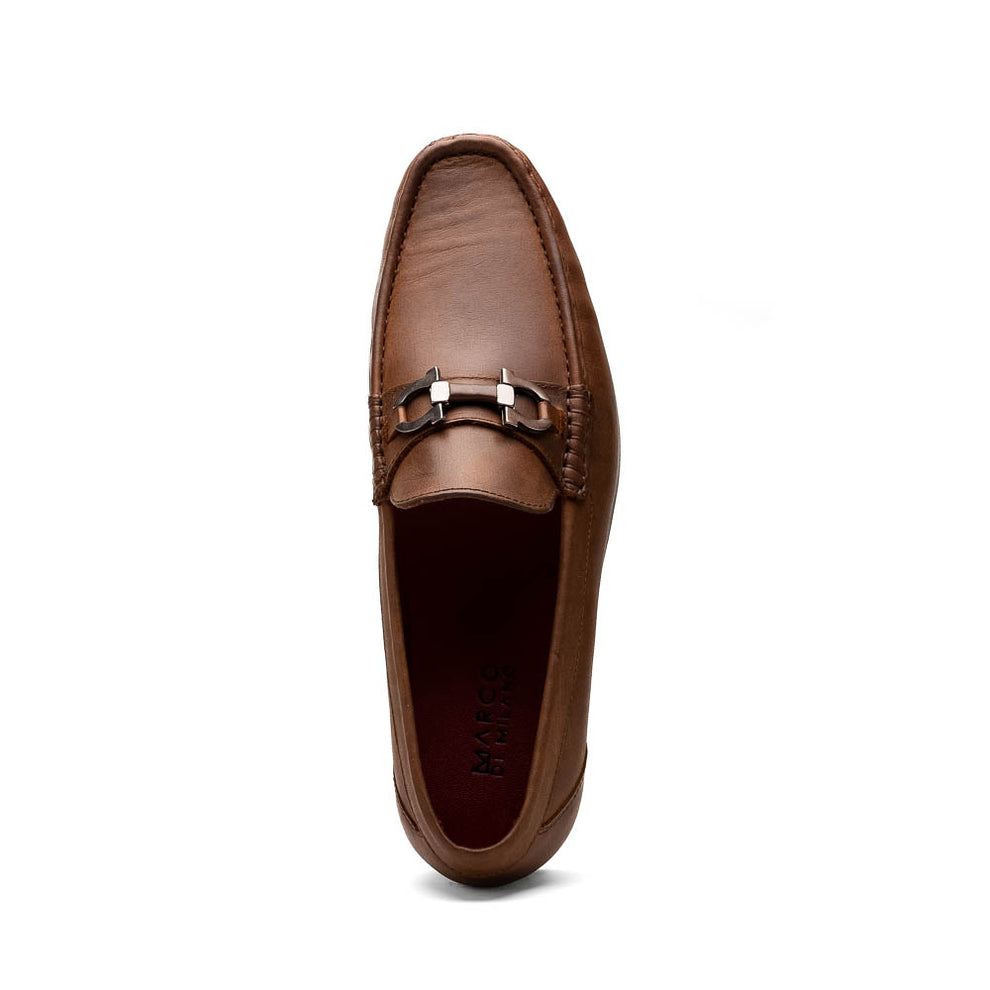 Marco Di Milano Cassarano Men's Shoes Calf-Skin Leather Moccasin Loafers (MDM1184)