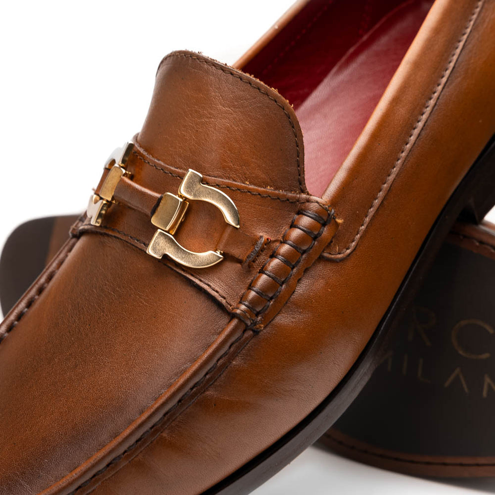 Marco Di Milano Cassarano Men's Shoes Calf-Skin Leather Moccasin Loafers (MDM1184)