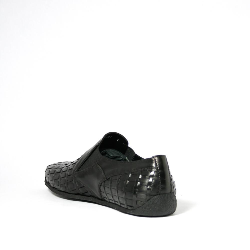 Cesare Paciotti Luxury Italian Soft Lady Black Leather Loafers (CPM2325)
